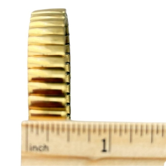 NWT Gold Stretch Watch Band Bracelet - Picture 3 of 3
